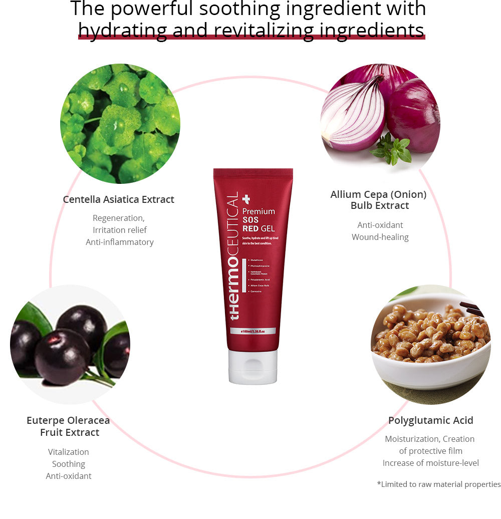 [THERMO CEUTICAL] Premium SOS RED GEL 100ml