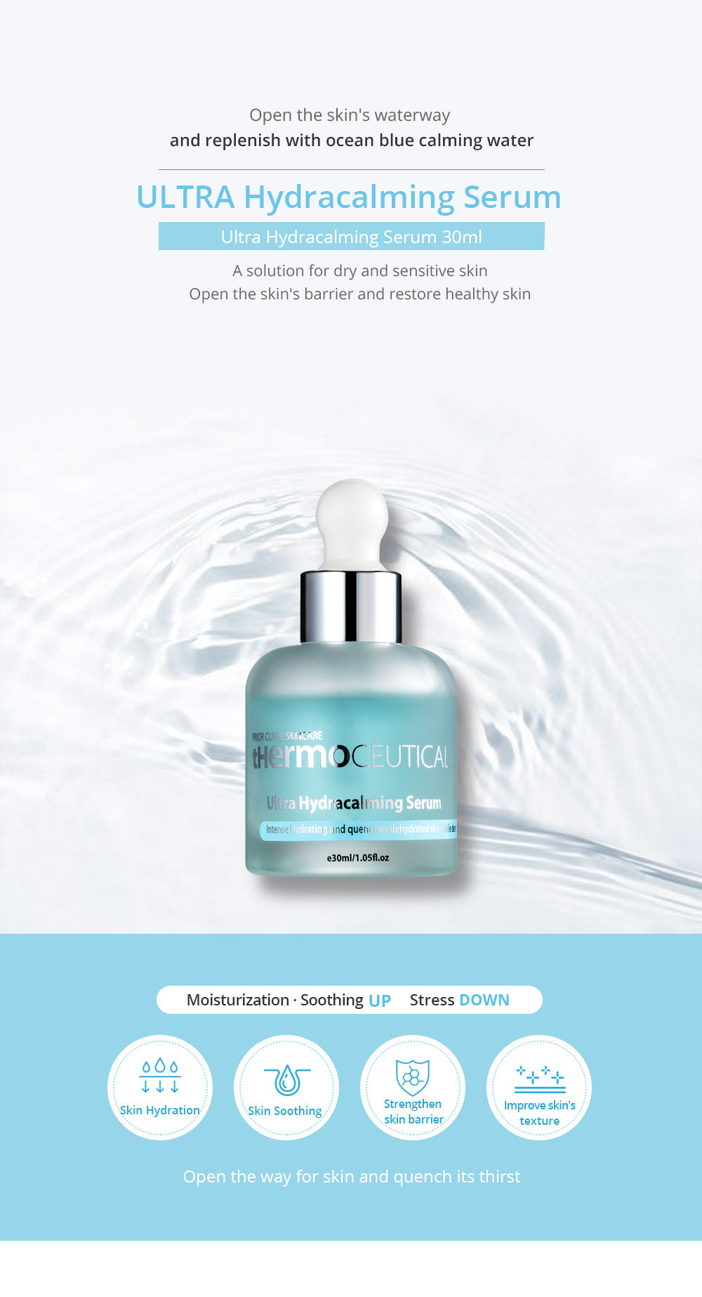 [THERMO CEUTICAL] Ultra Hydracalming Serum 30ml